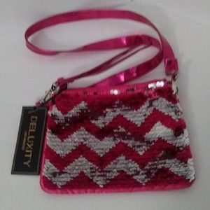 Deluxity Los Angeles Sequin Embellished Cross-body Bag